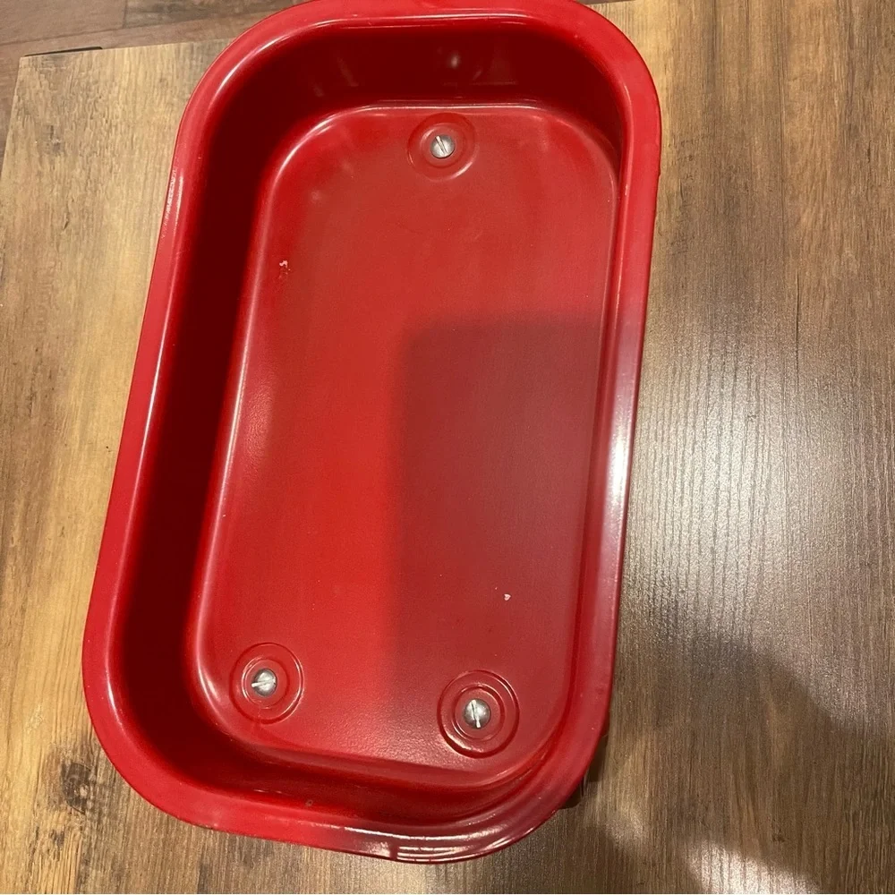Radio Flyer Kids Little Red Wagon Working Handle 12.5x7.5” Metal Toy Small Mini